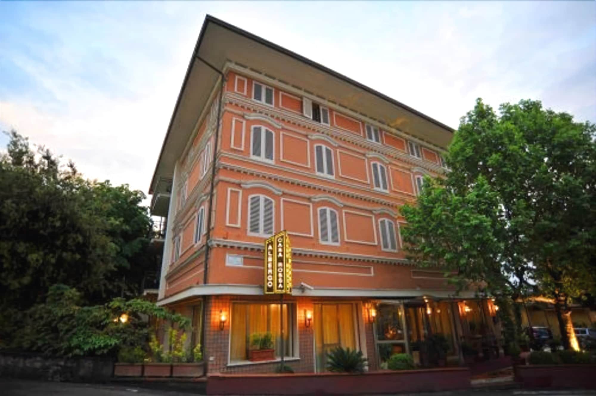Hotel Casa Rossa Montecatini Terme Exterior photo